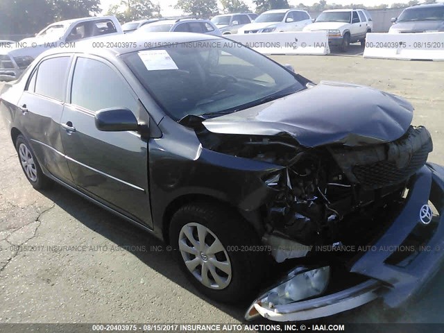 JTDBL40E89J009412 - 2009 TOYOTA COROLLA LE/XLE GRAY photo 1