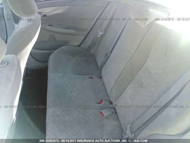 JTDBL40E89J009412 - 2009 TOYOTA COROLLA LE/XLE GRAY photo 8