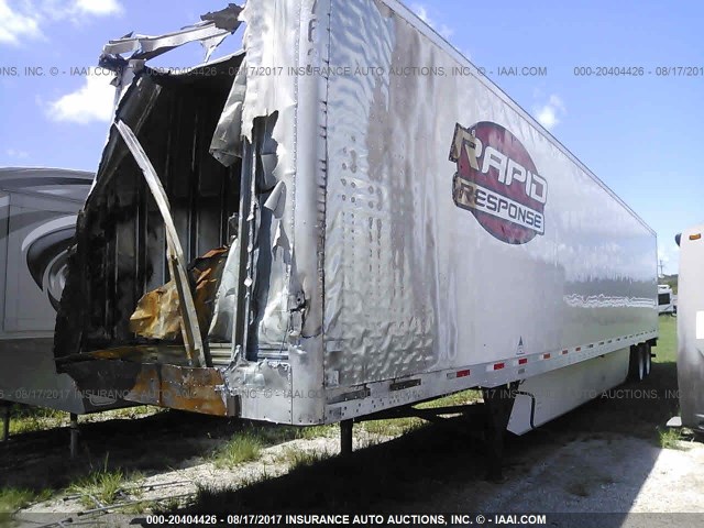 1UYVS2534J3190613 - 2018 UTILITY TRAILER MFG DRY VAN  WHITE photo 2