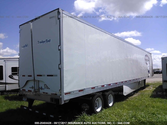 1UYVS2534J3190613 - 2018 UTILITY TRAILER MFG DRY VAN  WHITE photo 4