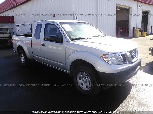 1N6BD0CT1FN752219 - 2015 NISSAN FRONTIER S/SV SILVER photo 1