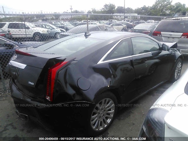 1G6DS1ED0B0170345 - 2011 CADILLAC CTS PREMIUM COLLECTION BLACK photo 4