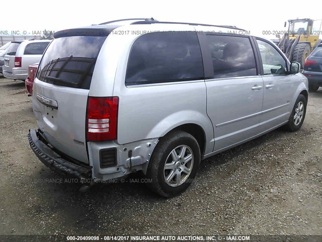2A8HR54P58R773862 - 2008 CHRYSLER TOWN & COUNTRY TOURING SILVER photo 4