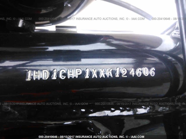 1HD1CHP1XXK124606 - 1999 HARLEY-DAVIDSON XL1200 S RED photo 10