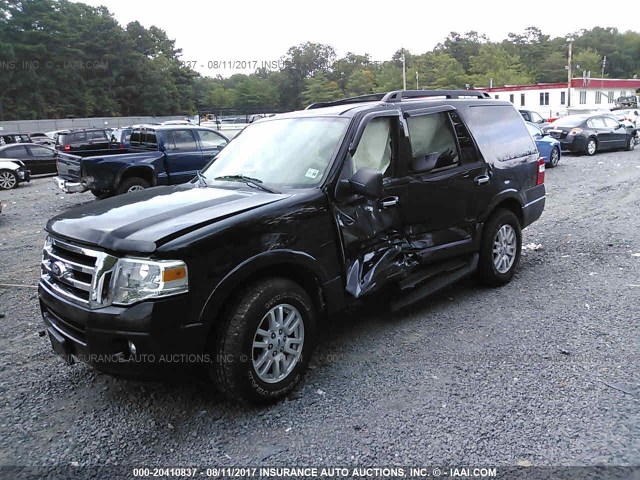 1FMJU1J50EEF05485 - 2014 FORD EXPEDITION XLT/KING RANCH BLACK photo 2