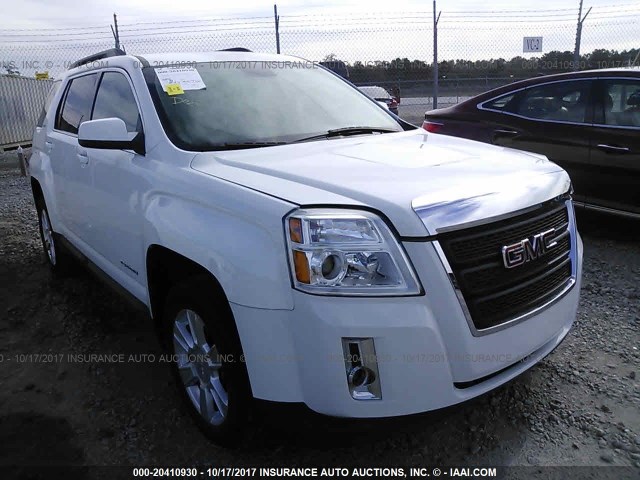 2GKALSEK2D6313201 - 2013 GMC TERRAIN SLE WHITE photo 1