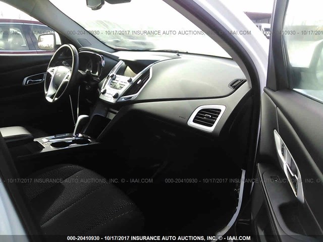 2GKALSEK2D6313201 - 2013 GMC TERRAIN SLE WHITE photo 5