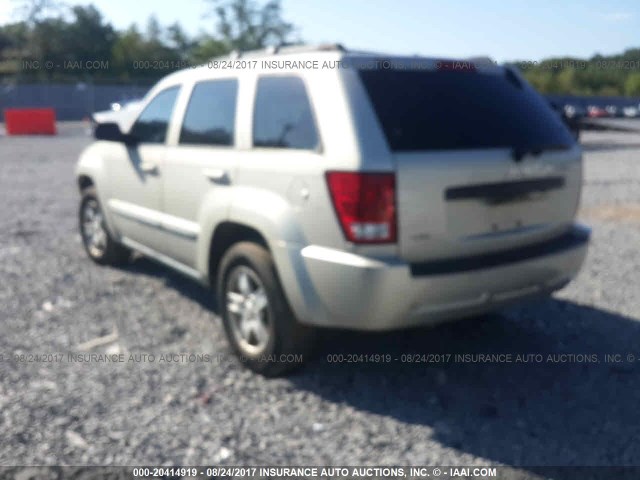 1J8GR48K67C677654 - 2007 JEEP GRAND CHEROKEE LAREDO/COLUMBIA/FREEDOM GRAY photo 3