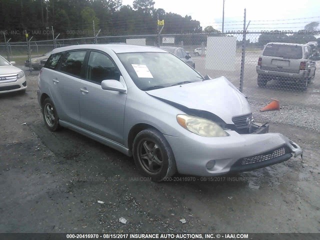 2T1KR32E56C599050 - 2006 TOYOTA COROLLA MATRIX XR SILVER photo 1