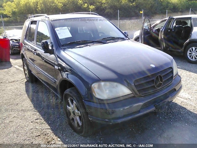 4JGAB72E6XA110065 - 1999 MERCEDES-BENZ ML 430 黑色 照片 1