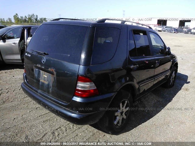 4JGAB72E6XA110065 - 1999 MERCEDES-BENZ ML 430 黑色 照片 4