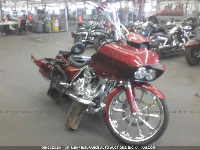 1HD1FSW106Y606521 - 2006 HARLEY-DAVIDSON FLTRI RED photo 1