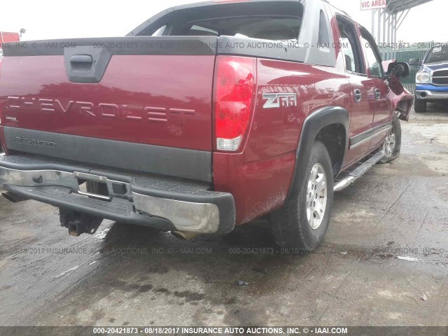 3GNEC12TX4G286832 - 2004 CHEVROLET AVALANCHE C1500 MAROON photo 4