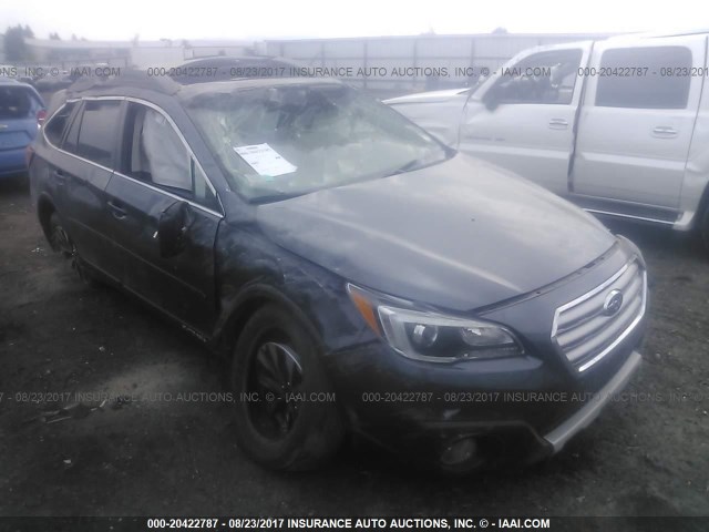 4S4BSANC4G3269280 - 2016 SUBARU OUTBACK 2.5I LIMITED GRAY photo 1