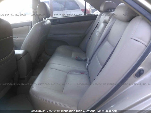 JTDBE32K620036885 - 2002 TOYOTA CAMRY LE/XLE/SE 金色 照片 8