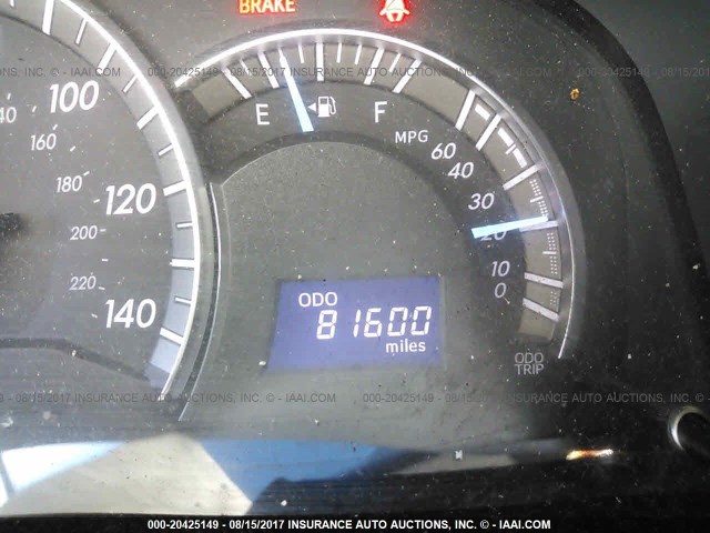 4T1BF1FK2DU638945 - 2013 TOYOTA CAMRY L/SE/LE/XLE RED photo 7