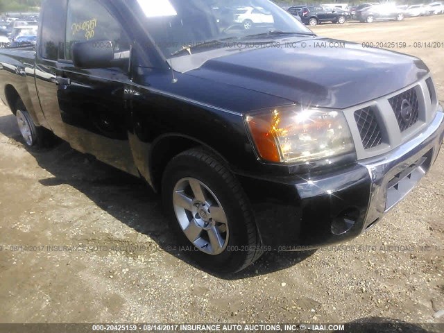 1N6AA06A47N223279 - 2007 NISSAN TITAN XE/SE/LE BLACK photo 1