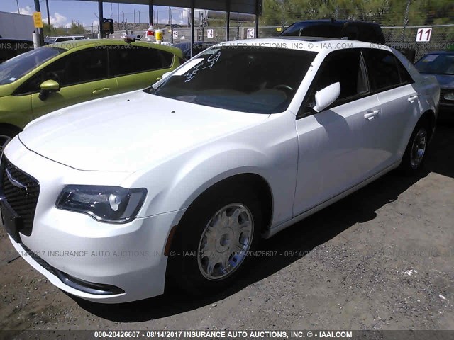 2C3CCABGXFH756772 - 2015 CHRYSLER 300 S WHITE photo 2