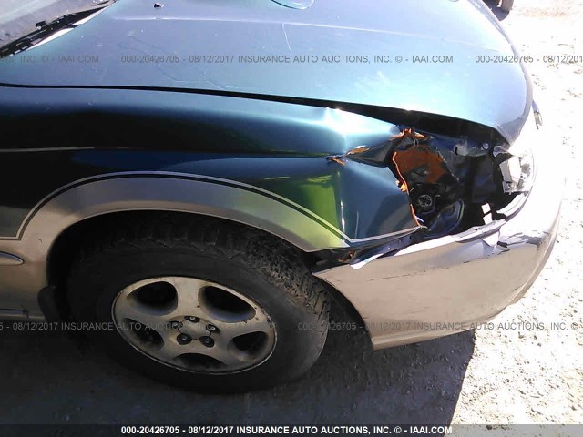 4S3BG6853X7621578 - 1999 SUBARU LEGACY OUTBACK/SSV/LIMITED/30TH GREEN photo 6
