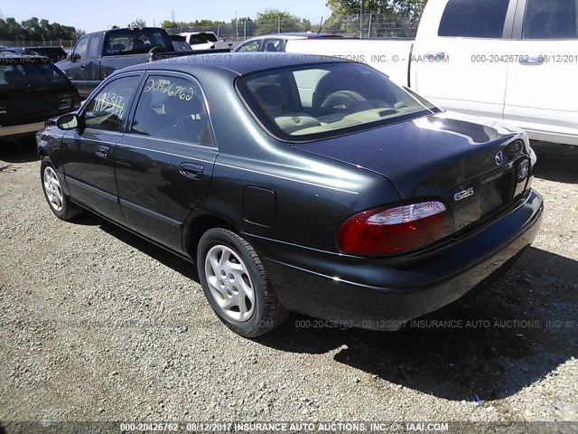 1YVGF22D925276413 - 2002 MAZDA 626 ES/LX GREEN photo 3