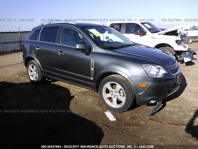 3GNAL4EK8DS545950 - 2013 CHEVROLET CAPTIVA LTZ GRAY photo 1