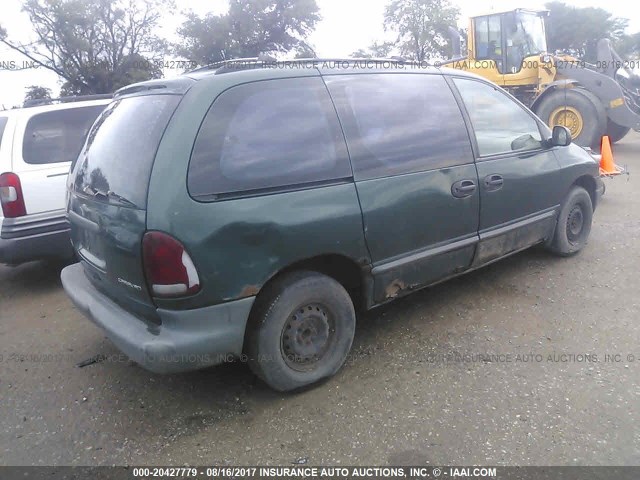 2B4FP25B8TR635907 - 1996 DODGE CARAVAN GREEN photo 4