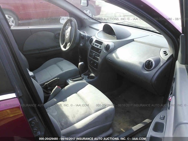 1G8AJ55F06Z171681 - 2006 SATURN ION LEVEL 2 BURGUNDY photo 5