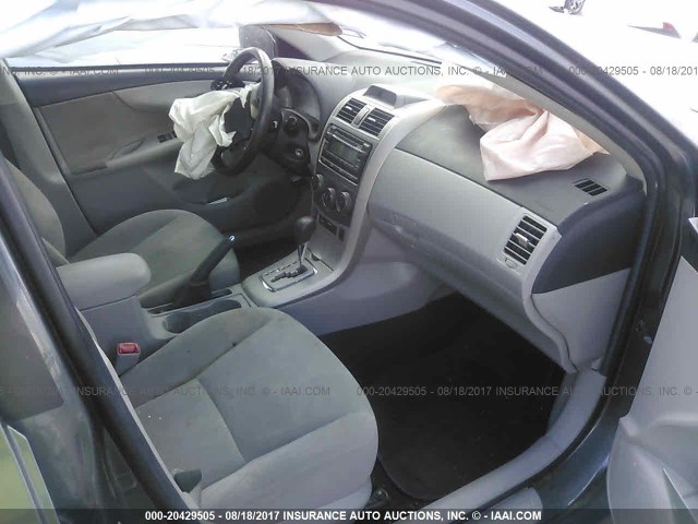 5YFBU4EE4CP044988 - 2012 TOYOTA COROLLA S/LE GRAY photo 5