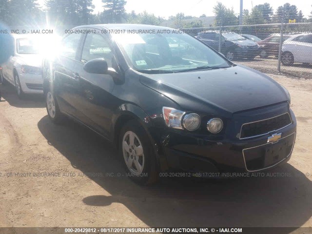 1G1JA5SG3E4154509 - 2014 CHEVROLET SONIC LS 黑色 照片 1