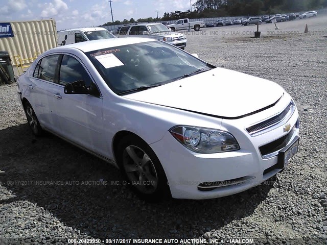 1G1ZC5EU0CF269908 - 2012 CHEVROLET MALIBU 1LT 白色 照片 1