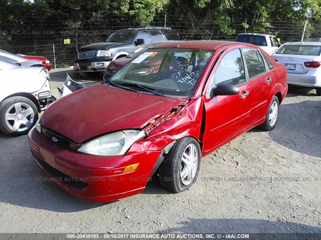 1FAFP34P42W332768 - 2002 FORD FOCUS SE/SE COMFORT RED photo 6