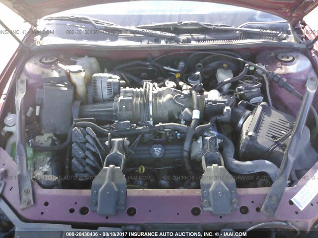 2G2WR544341333561 - 2004 PONTIAC GRAND PRIX GTP Tünd qırmızı foto 10