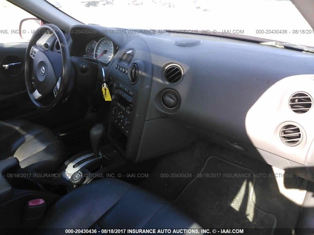 2G2WR544341333561 - 2004 PONTIAC GRAND PRIX GTP Tünd qırmızı foto 5