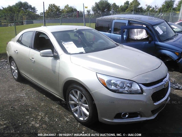 1G11H5SL2EF287310 - 2014 CHEVROLET MALIBU LTZ 棕色 照片 1