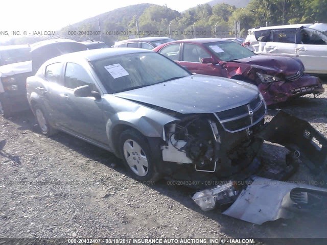 1B3CC4FB2AN178339 - 2010 DODGE AVENGER SXT Light Blue photo 1