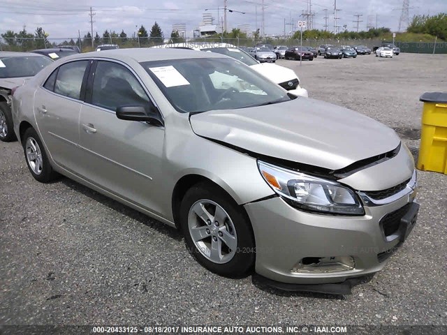 1G11B5SA7GF127412 - 2016 CHEVROLET MALIBU LIMITED LS GOLD photo 1