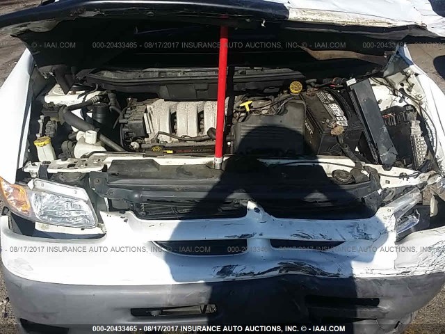 1B4GP54L4TB464233 - 1996 DODGE GRAND CARAVAN LE/ES WHITE photo 10