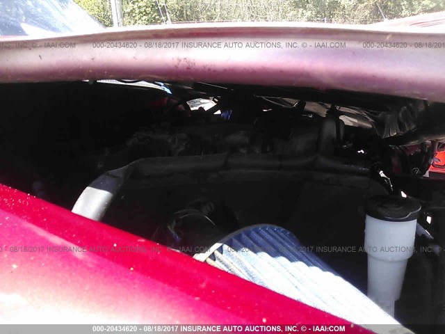 5TEHN72N34Z459616 - 2004 TOYOTA TACOMA DOUBLE CAB წითელი ფოტო 10