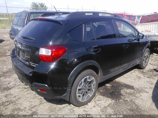 JF2GPABCXHH267586 - 2017 SUBARU CROSSTREK PREMIUM BLACK photo 4