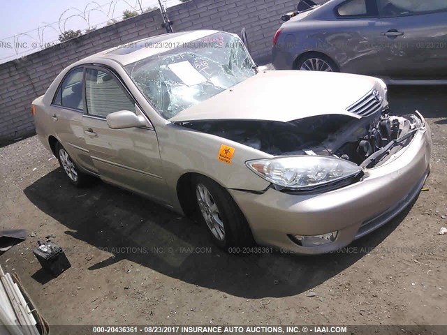 4T1BF30K35U101054 - 2005 TOYOTA CAMRY LE/XLE/SE ოქროსფერი ფოტო 1