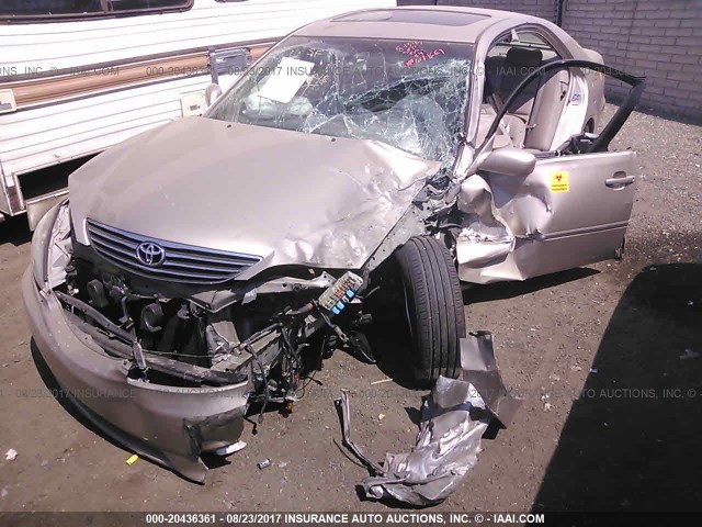 4T1BF30K35U101054 - 2005 TOYOTA CAMRY LE/XLE/SE ოქროსფერი ფოტო 6