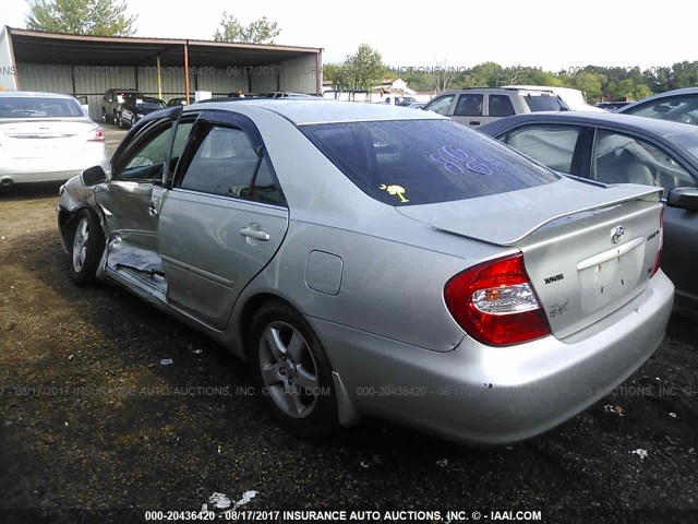 4T1BF32K63U050675 - 2003 TOYOTA CAMRY LE/XLE/SE Gümüş foto 3