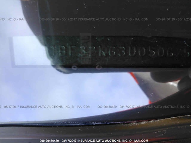 4T1BF32K63U050675 - 2003 TOYOTA CAMRY LE/XLE/SE Gümüş foto 9