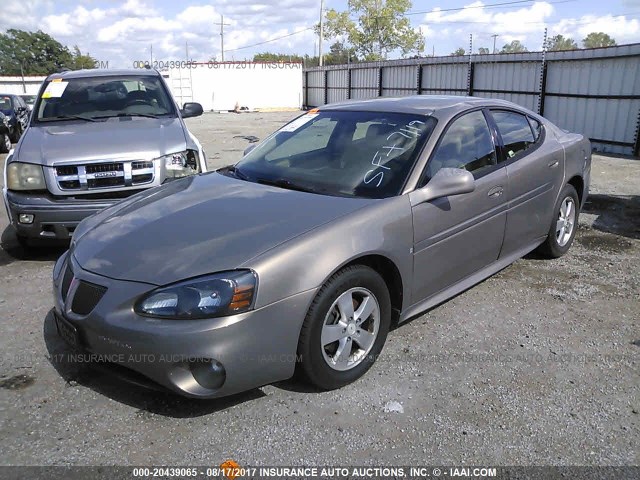 2G2WP552871160367 - 2007 PONTIAC GRAND PRIX Qəhvəyi foto 2