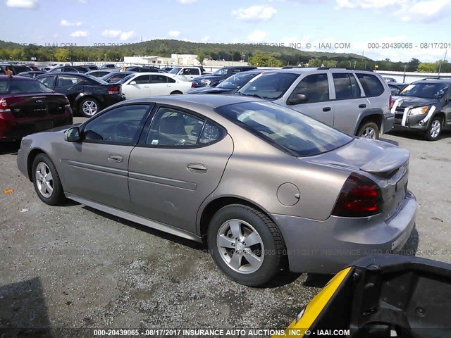 2G2WP552871160367 - 2007 PONTIAC GRAND PRIX Qəhvəyi foto 3