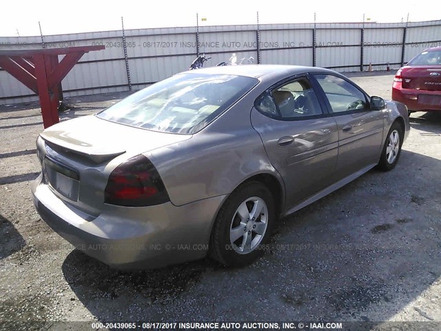 2G2WP552871160367 - 2007 PONTIAC GRAND PRIX Qəhvəyi foto 4
