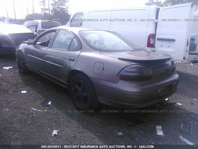 1G2WK52J92F244306 - 2002 PONTIAC GRAND PRIX SE GRAY photo 3