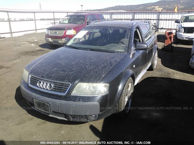 WA1YL64B74N074799 - 2004 AUDI ALLROAD 4.2 BLACK photo 2