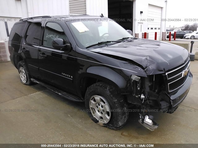 1GNFK13008J130749 - 2008 CHEVROLET TAHOE K1500 BLACK photo 1