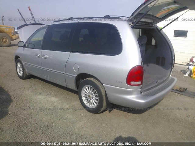 1C4GP54L5YB529195 - 2000 CHRYSLER TOWN & COUNTRY LXI GRAY photo 3